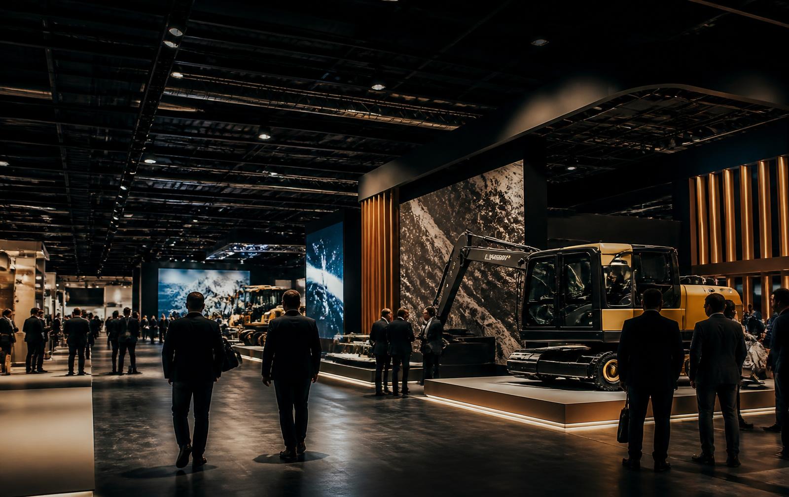 Transport and logistics exhibition concept for GTLF